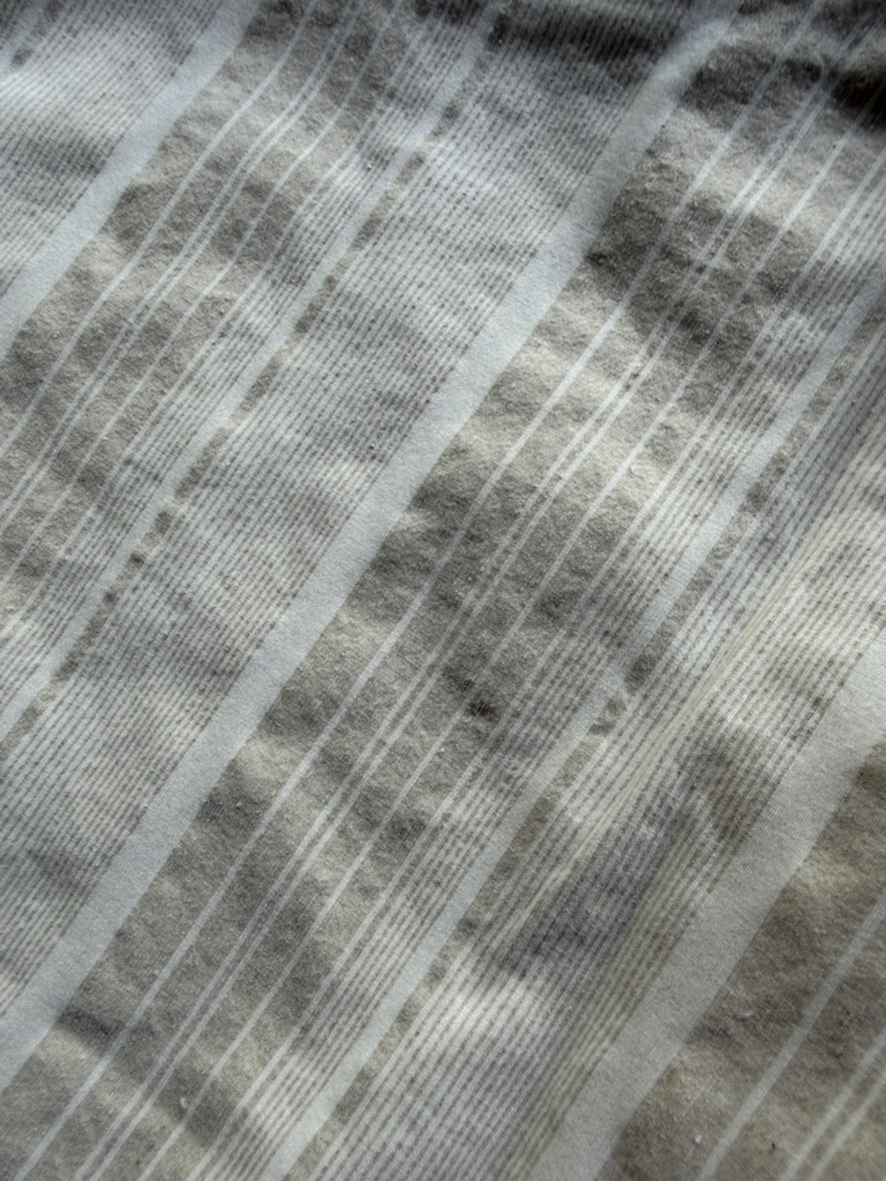 Soho Apparel Cream and Tan Striped Capris - Picture 8 of 8